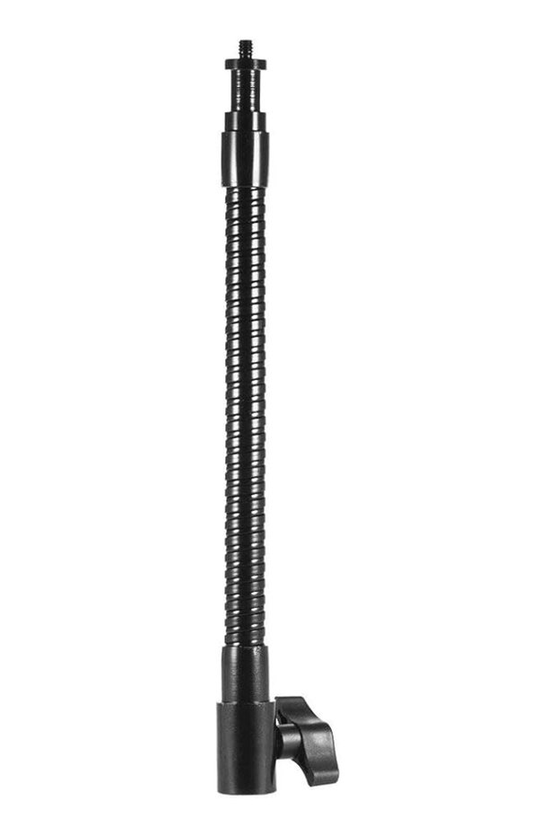 10.4"/26cm Metal Flexible Tube Arm Extension Tube for Various LED Video Lights,Ring Flash Light and