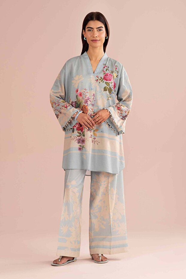 2 Piece - Printed Suit - PE 26-270