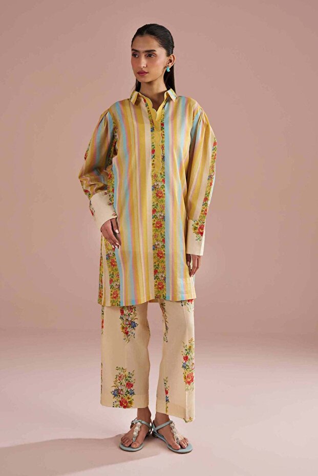 2 Piece - Printed Suit - PE 26-275