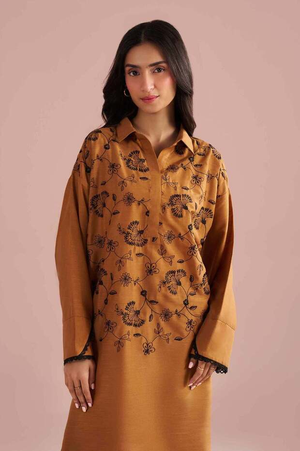 2 Piece - Embroidered Suit - PE 26-173