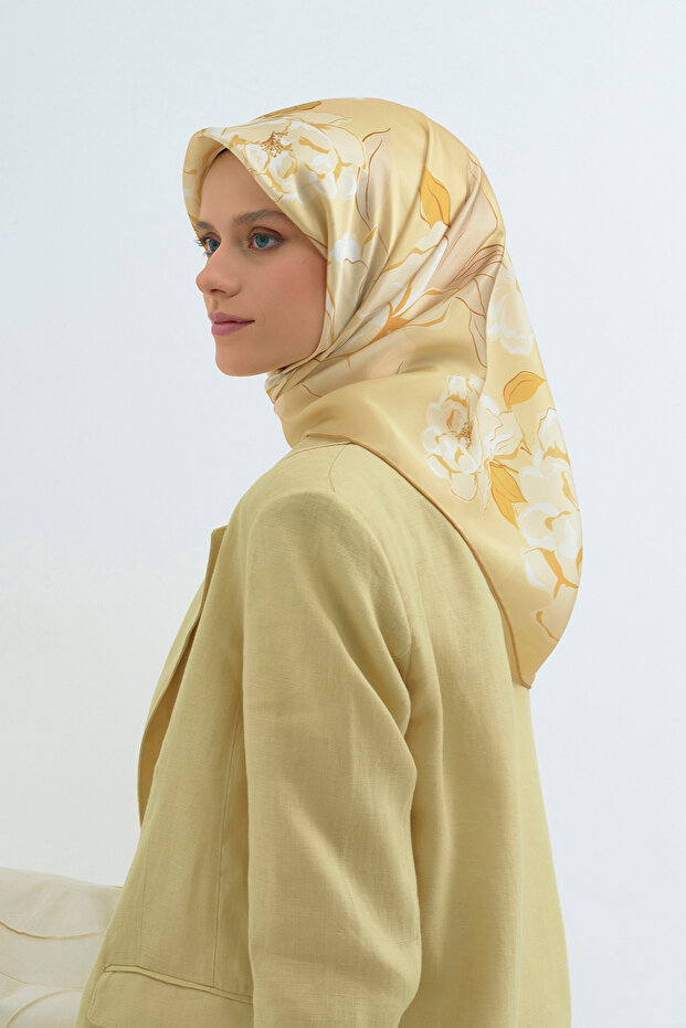وشاح ساف حرير تويل 9509D 07