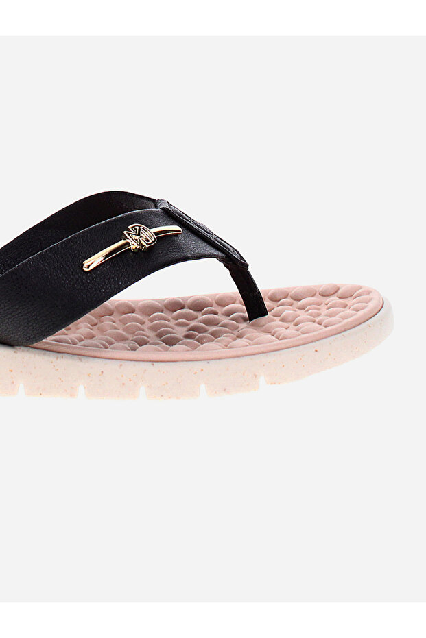 Slip-On Flat Thong Sandals - 5