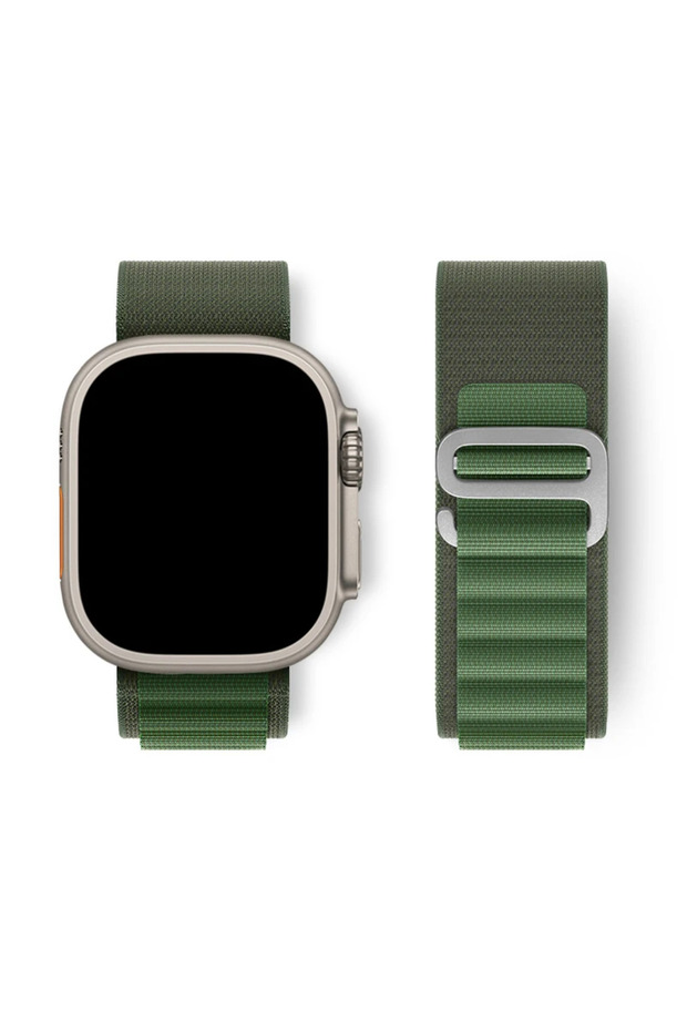 42-44-45-49-S10 46mm green 01 Alpine Loop for watch band ultra 2 49mm Series 10 46mm 42mm 40-44mm 4