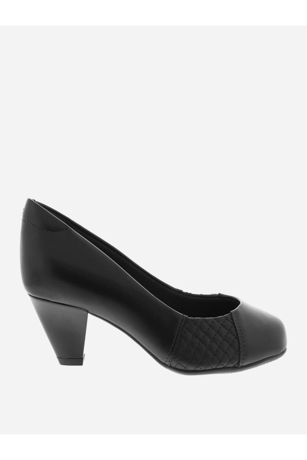 حذاء بكعب سميك سهل الارتداء - 1