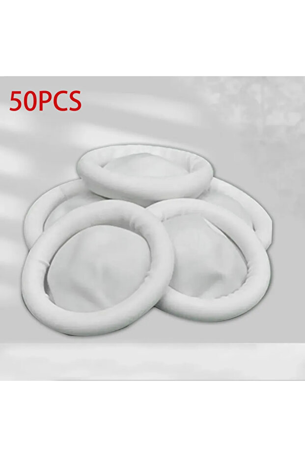 White 50PCS Sterile Disposable Powder Free Industrial Electronic Latex Fingertips Protector Gloves