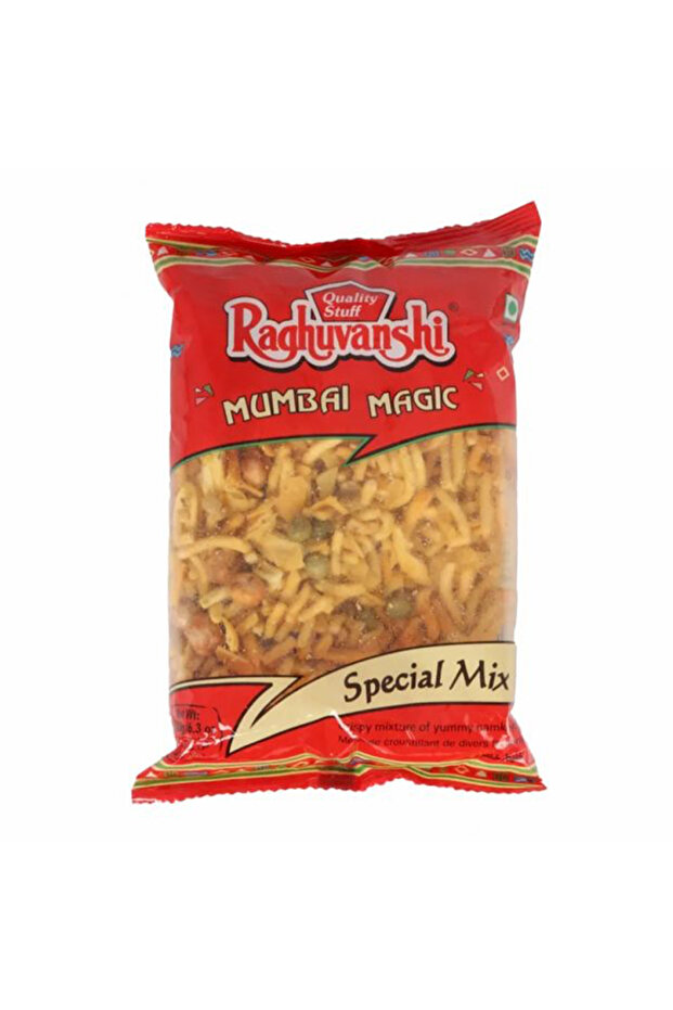Raghu Special Indian Spiced Crunchy Namkeen Savory Mix (180g)