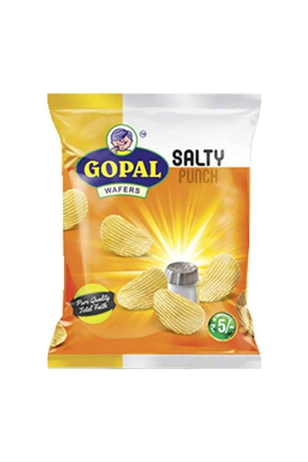 Salty Punch Classic Lightly Salted Crispy Potato Wafers (45g)