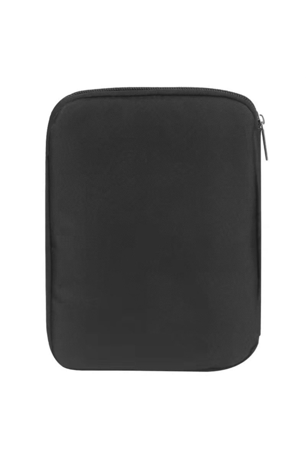 Black 1pc Watch Band Storage Case Portable Watch Band Organizer Waterproof Travel Organiser Bag for