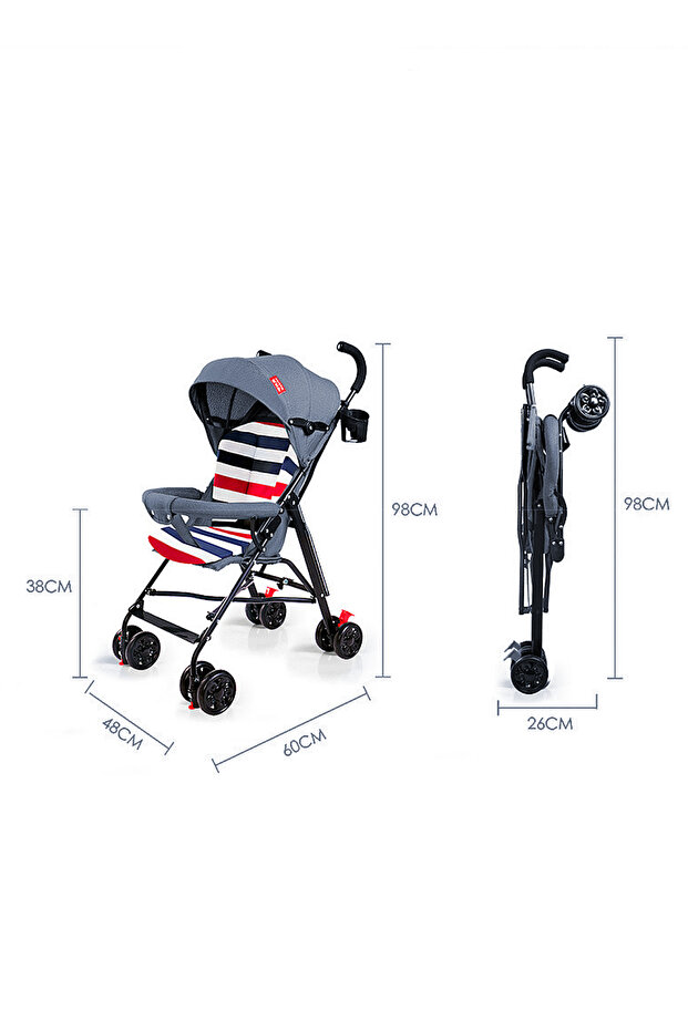 عربة أطفال فردية - 8