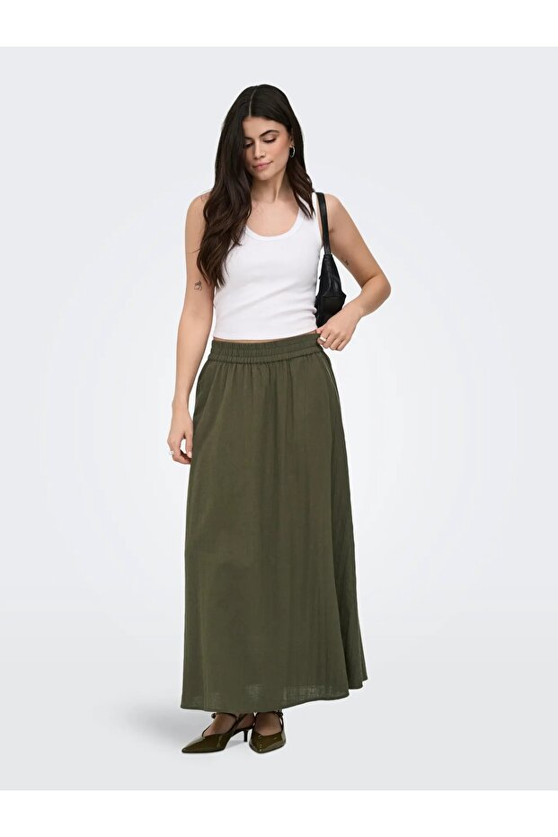 15372613 Onltizana Long Skirt Woven Noos
