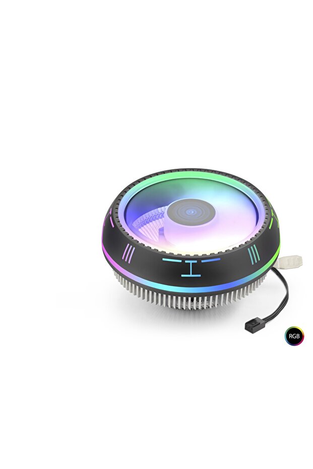 مروحة معالج وحدة المعالجة المركزية Cool Storm Ufo-R Amd / Intel Rgb - أسود ND2552