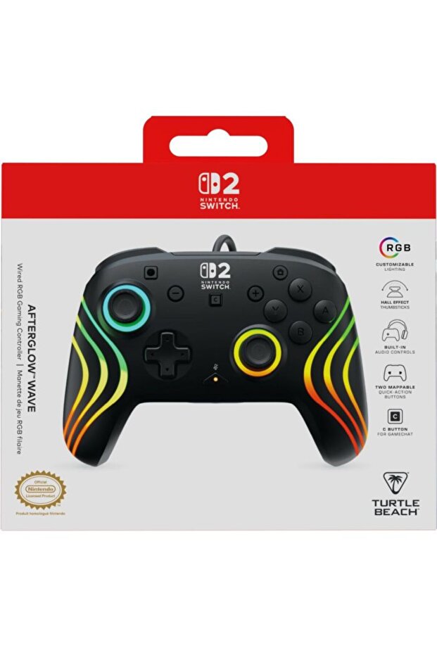وحدة تحكم بأسلاك Afterglow Wave Switch 2 (أسود) - 1