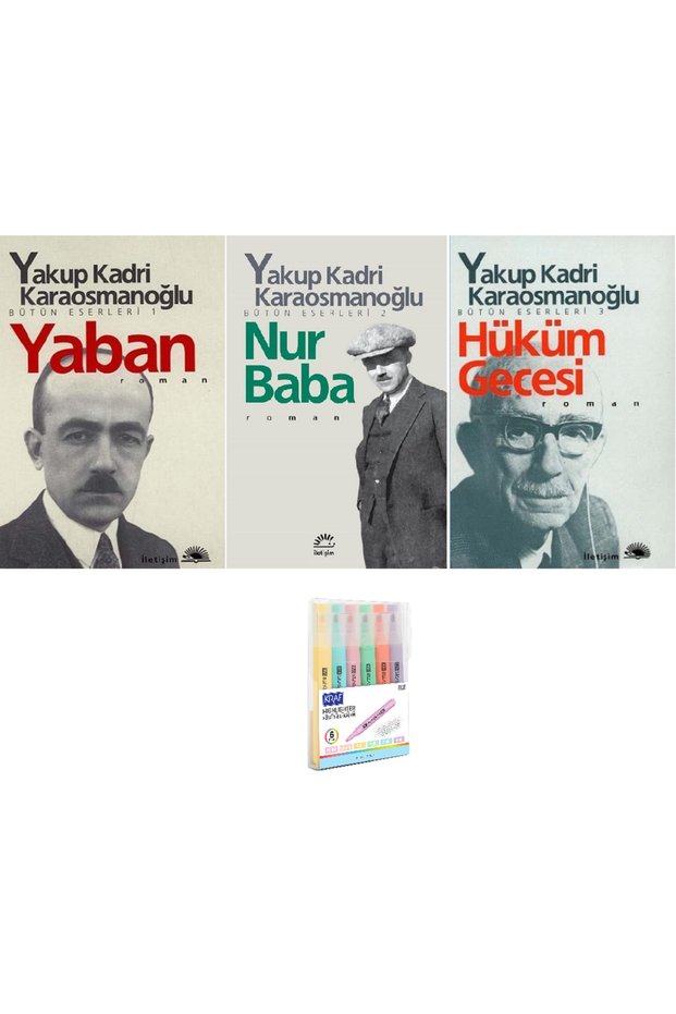 Yaban + Nur Baba + Hüküm Gecesi Complete Works 1-2-3 Pen Set Hd