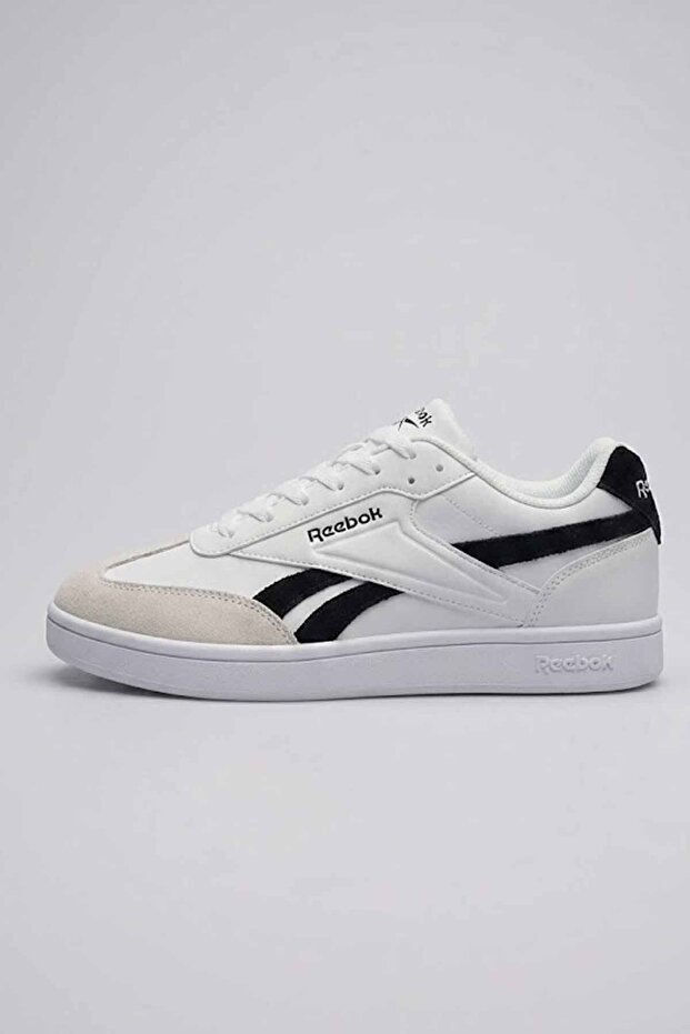 Classic Court Style White Sneakers - Casual Comfortable Shoes
