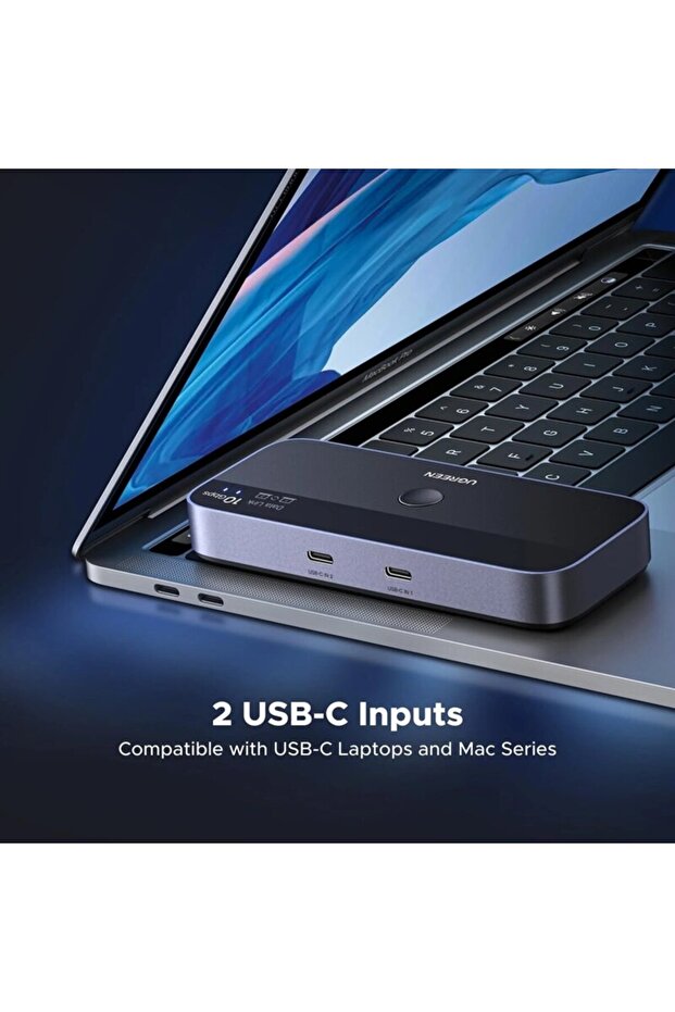 Адаптер за споделяне Type-C, 3x USB Ugreen, 10Gbps - 2