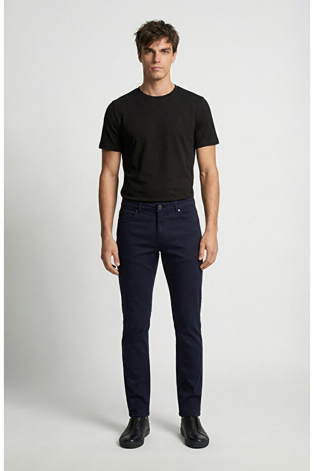 Siyah Basic T-Shirt - 2