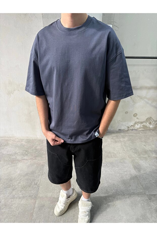 Men's Basic Crew Neck Oversize T-Shirt