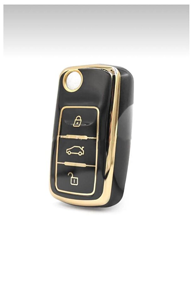 Luxury Vw Tiguan Jetta Golf 5 Golf 6 Scirocco Polo Caddy Transporter Luxury Nano Key Black