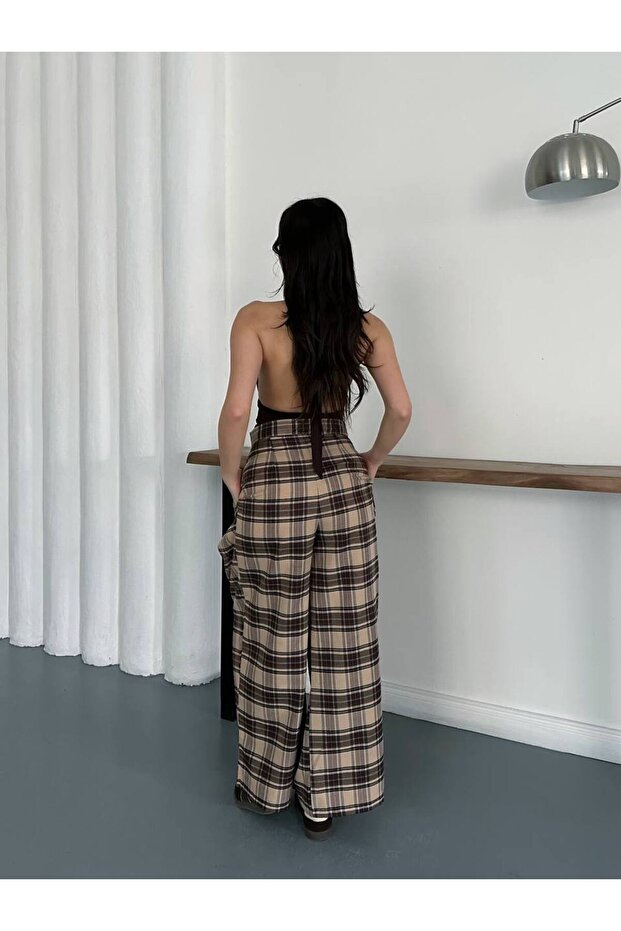 بنطلون منقوش منقوش - 6