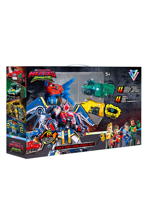 Set 4 roboti transformer Quick Switching  - 7