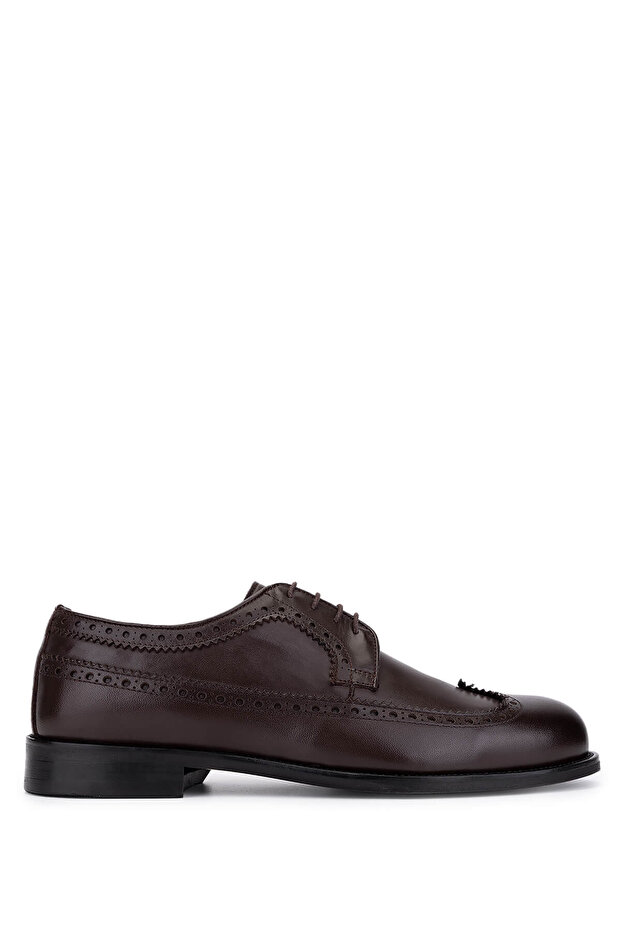 Men's Genuine Leather Brown Classic Shoes