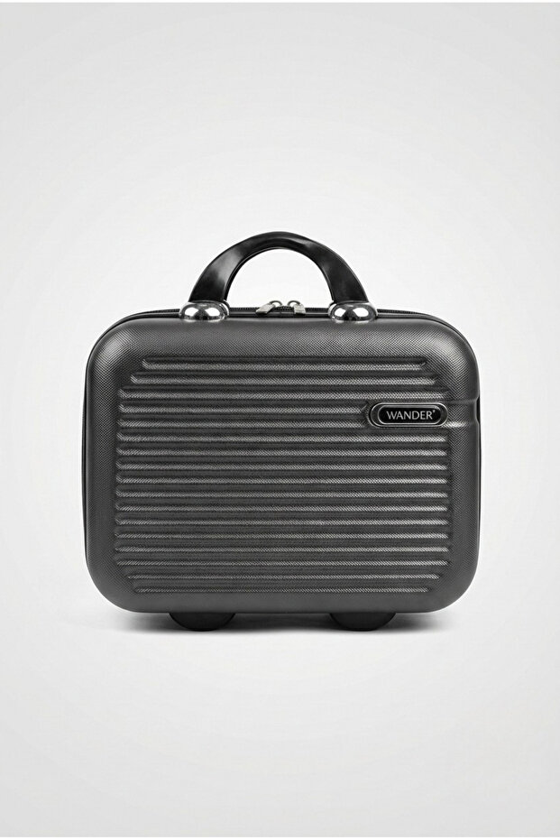 Anthracite Large Volume Hanging Makeup Bag
