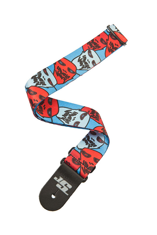 Planetwaves 50Js11 Guitar Strap, Woven, Joe Satriani Ghost