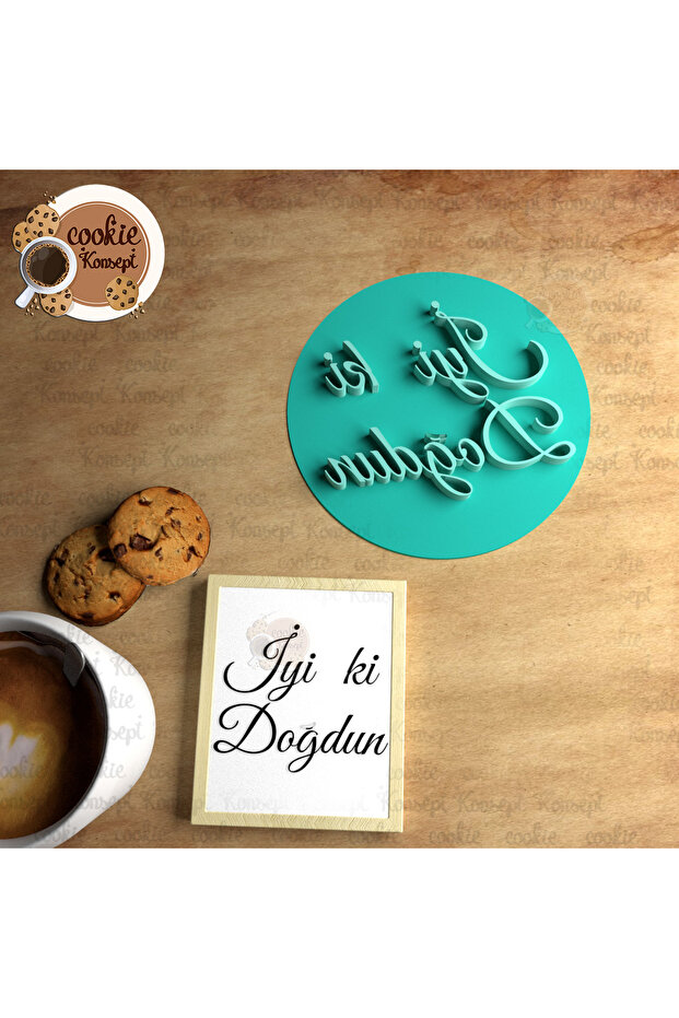 Happy Birthday # 12 | Cookie, Dough, and Clay Compatible Stamp/Seal