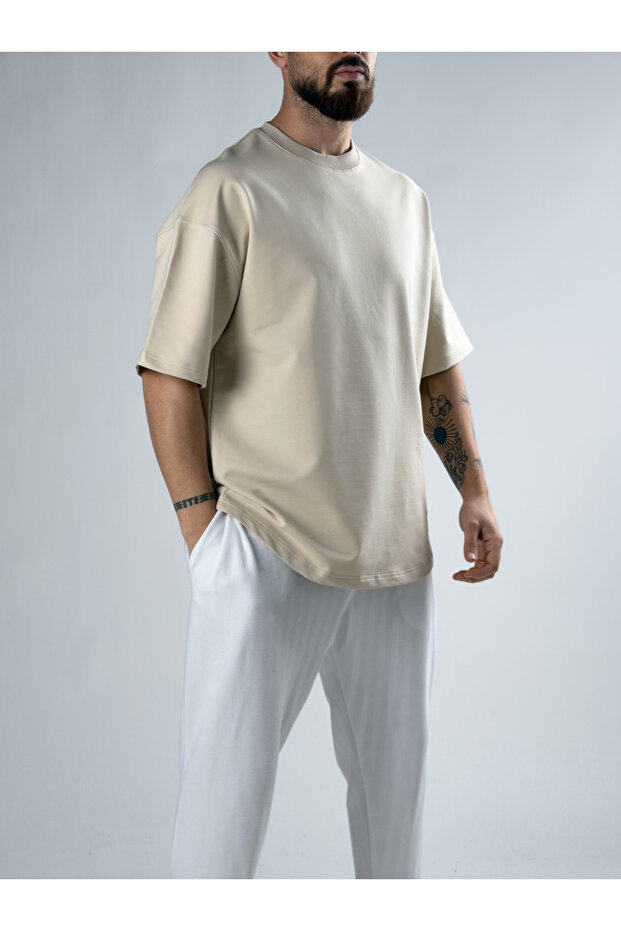 تي شيرت رجالي بيج أساسي كبير الحجم COC2913 - 2