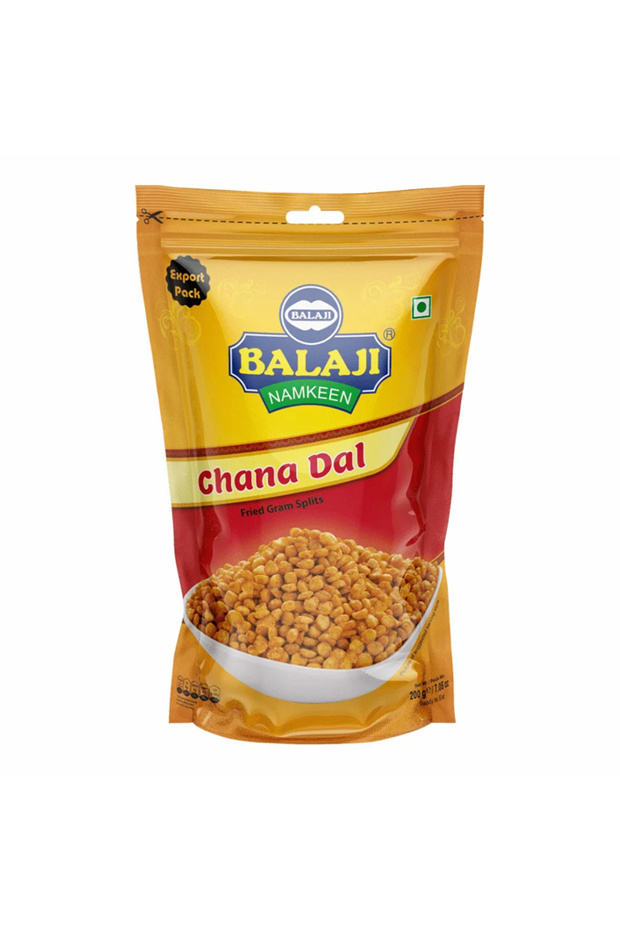 Chana Dal Fried Crunchy Spiced Bengal Gram Savory Namkeen (200g)