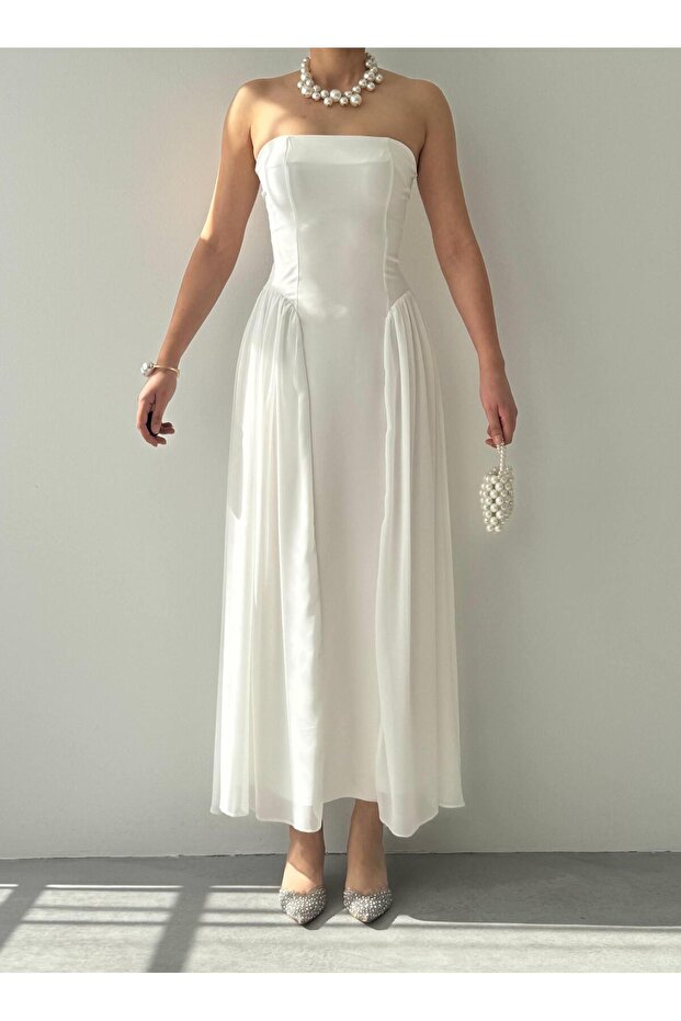 Reny Straplez Elbise - 2