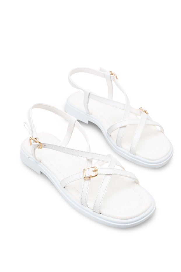 Mira Pia Women's Sandals 00121002 White Rustic