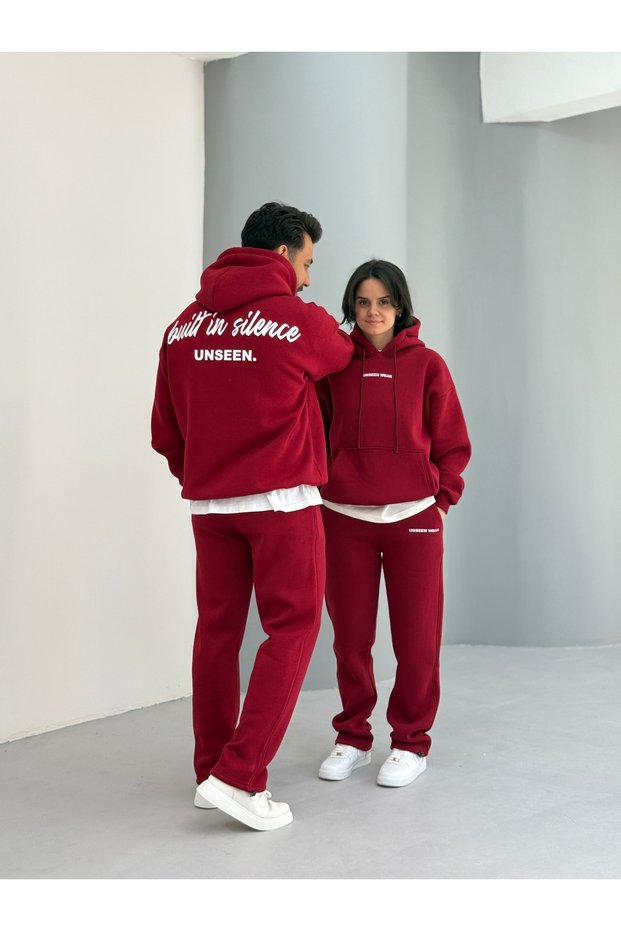 Sevgili Kombini - 3 Threaded Yarned Tracksuit Set with Print Detail, Set of 4