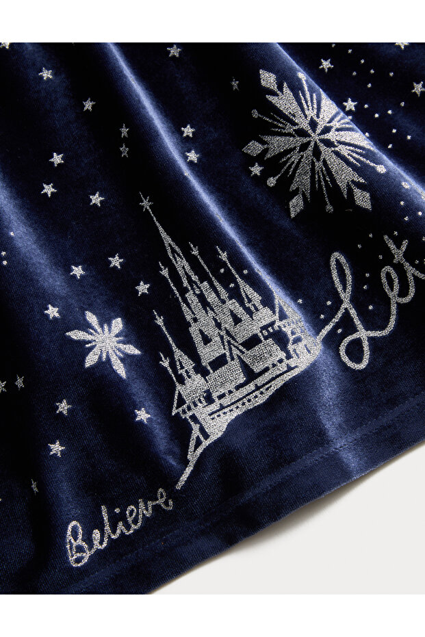 Frozen Kadife Elbise - 2