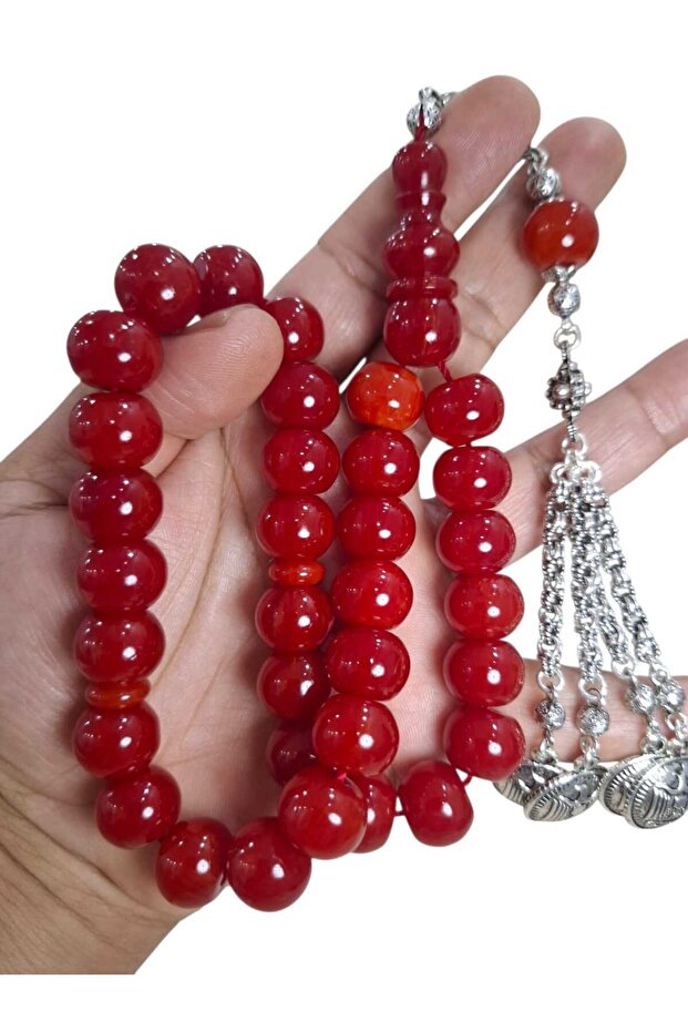 Sıkma Kehribar 12*15 mm Original Large XL Size Suitable for Daily Use Prayer Beads