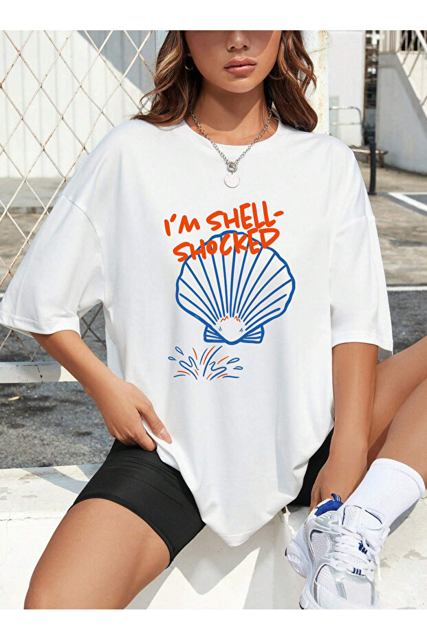 Popular Images Mix Printed Short Sleeve Crew Neck Women's Combed Cotton Tshirt