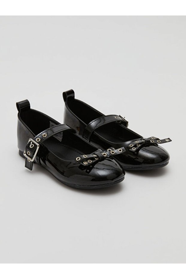 Sparkling Choices Leather-Look Baby Girl Ballerinas from Shining Store