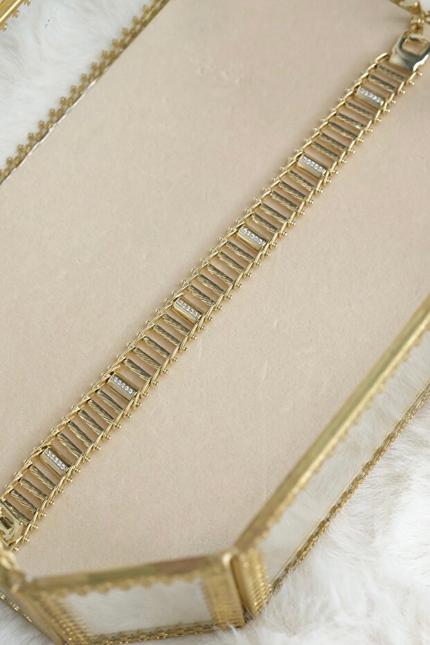 Silindir Model Çelik Bileklik - 3