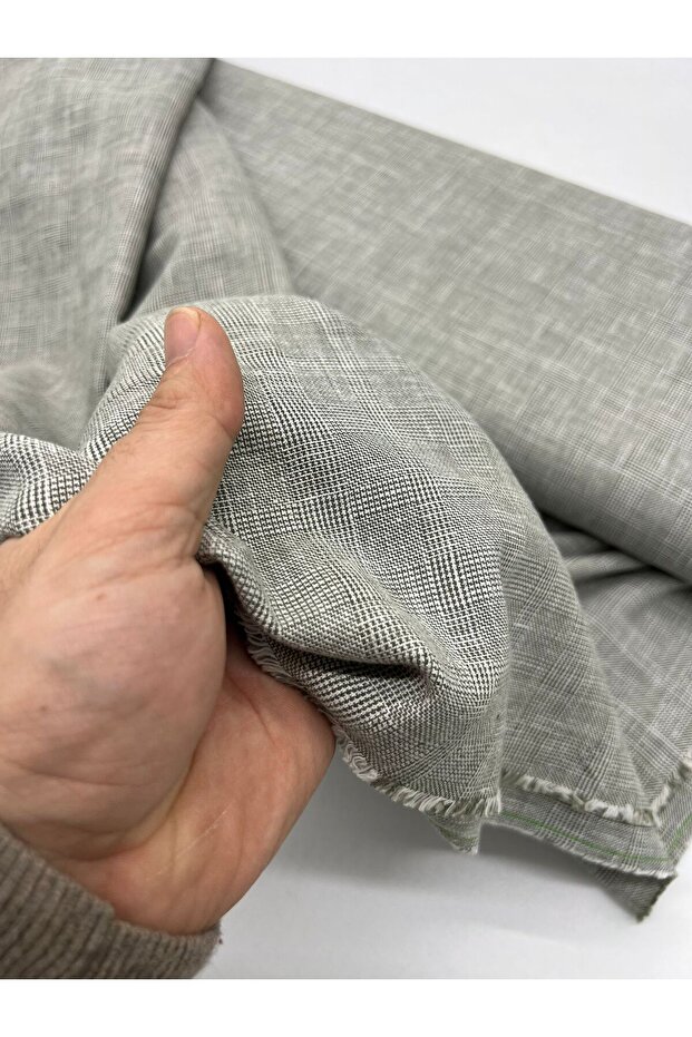 Linen Knitted Polyviscose Fabric (Width 150cm) Dress Shirt, Skirt, Jacket, Pants Etc.