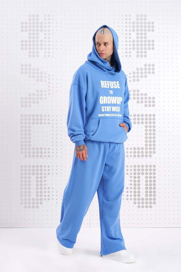 بنطلون أزرق فاتح - 4