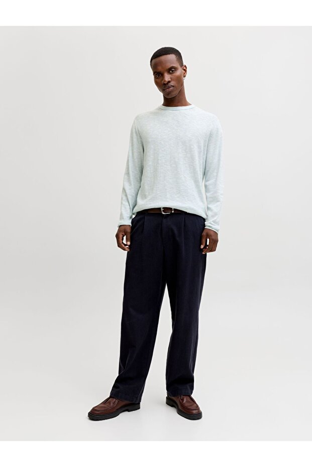 Strickpullover Einfarbig Strickpullover - 4