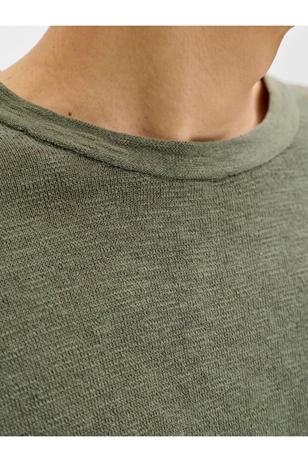 Strickpullover Einfarbig Strickpullover - 7