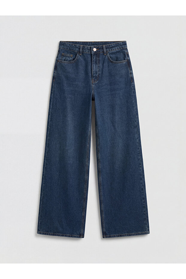 Indigo Baggy Fit Women's Jeans