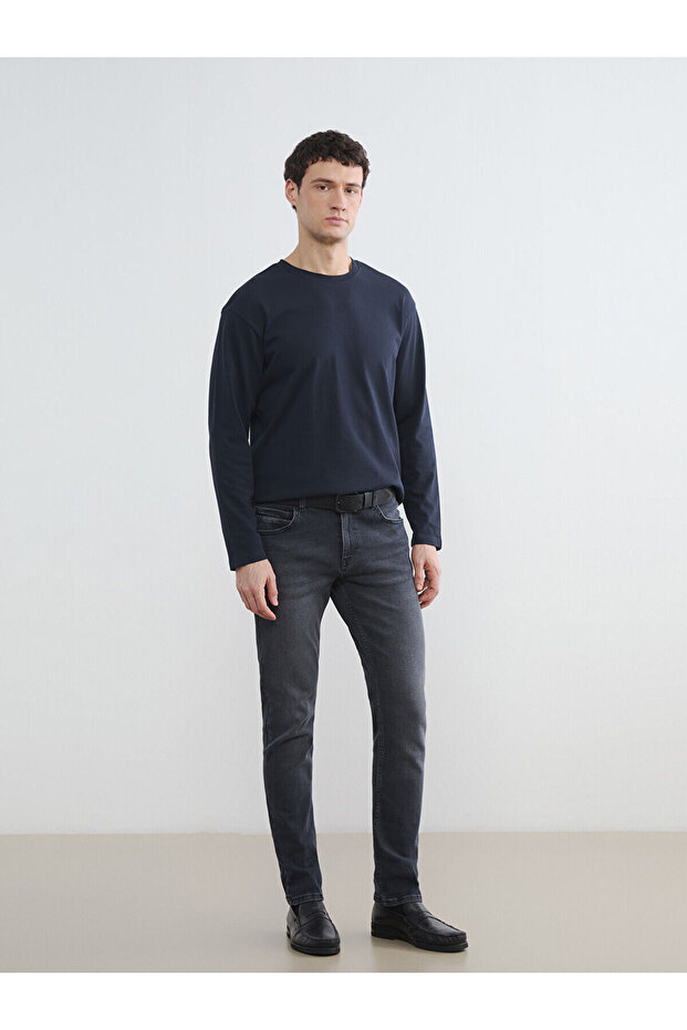 Anthracite 750 Slim Fit Men's Jean Trousers