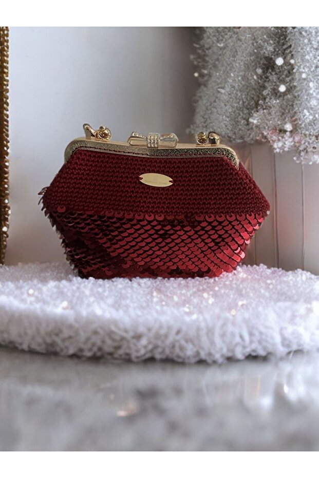 Pullu Örme Canta - 1