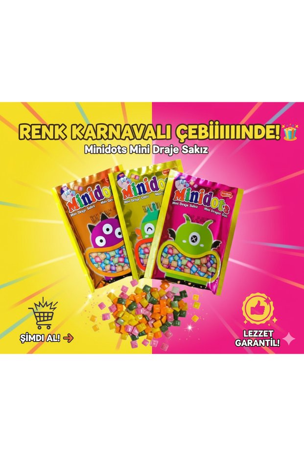 Nostalgia Color Carnival Mini Gum 10 Pieces