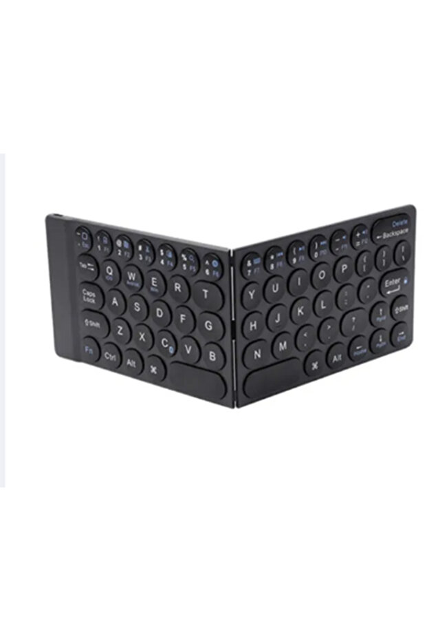 FMK-01 Mini Fold Wireless Keyboard – Portable Bluetooth Folding Keyboard – Rechargeable