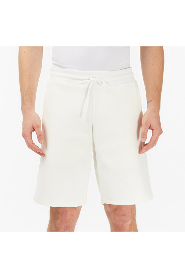 Erkek Regular Fit Krem Şort - 7