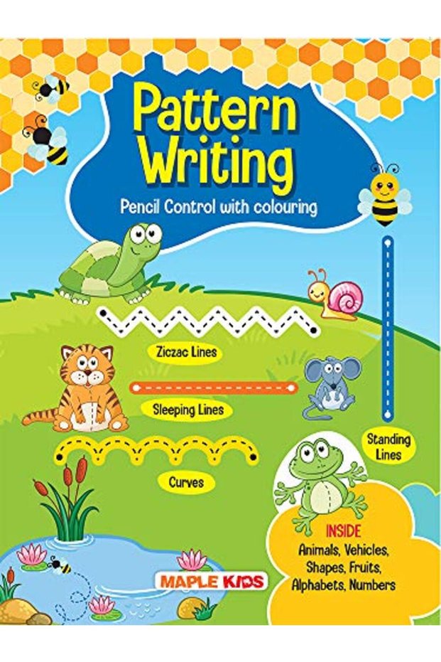 Pattern Writing - Pencil Control with Colouring
