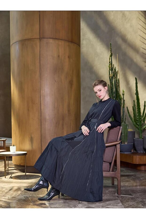 TAFTA ELBİSE-38813 - 5